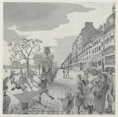 P.-V. Branellec, "Le Champ-de-bataille à la sortie des classes" / Cahier N° 16 - Octobre-décembre 1957