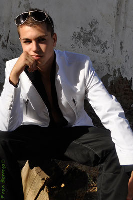 chaqueta blanca