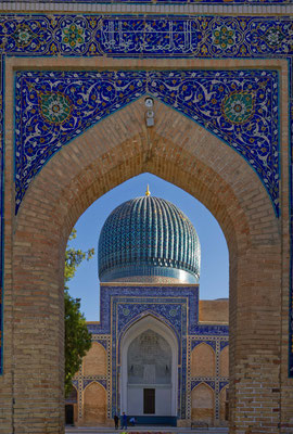 Buchara, Chiwa, Samarkand in Usbekistan. 