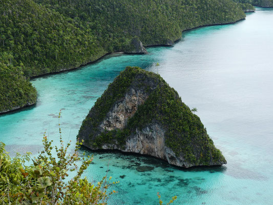 Point de vue Pulau Wayag