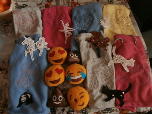 Das waren Geschenke für meine Handarbeitskinder aus der Grundschule