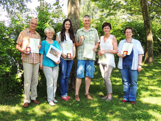 anwesende Jahresbeste erhalten ein Fotobuch - ich darf Melanie´s präsentieren