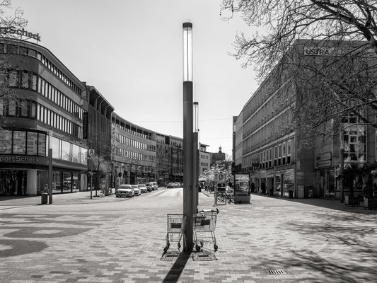 23. März 2020  Shutdown / Platz der Weltausstellung