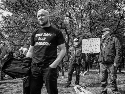 16. Mai 2020 Kundgebung der Gegner von Corona Maßnahmen