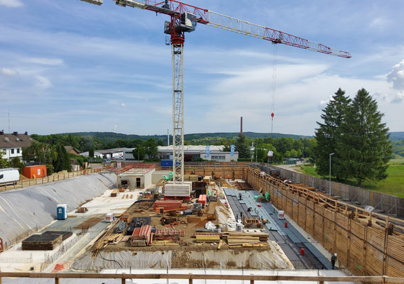 473_Übergangsunterkunft Kelmesberg Kupferstadt Stolberg, Baustellenansicht