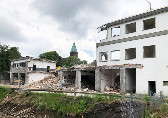 Neubau Kita Hasslinghausen Sprockhövel, der alte Bauhof muss weichen