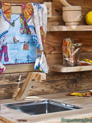 Cocinita infantil. Repuntomadera.