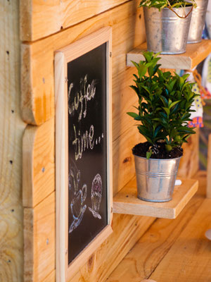 Muebles de madera de pallet. 
