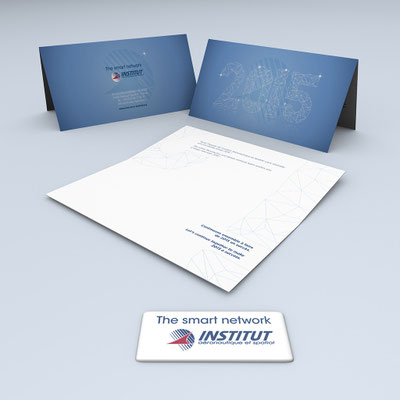 Création de la carte de vœux 2015 de l'Institut Aéronautique et Spatial (I.A.S.)