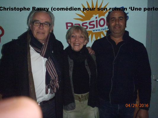 Jean-Christophe Rauzy, écrivain et comédien