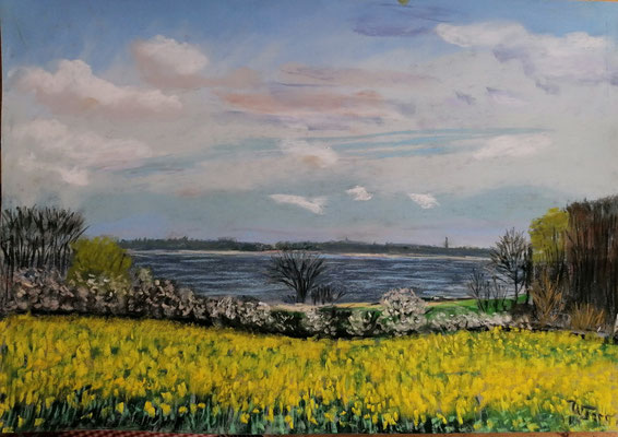 Na de Huk, 30 x 45  gerahmt 40 x 60   330,-