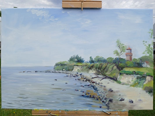 Staberhuk, Fehmarn, Öl 40 x 60