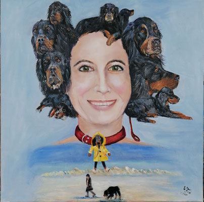 Personalisiertes  Portrait, sold