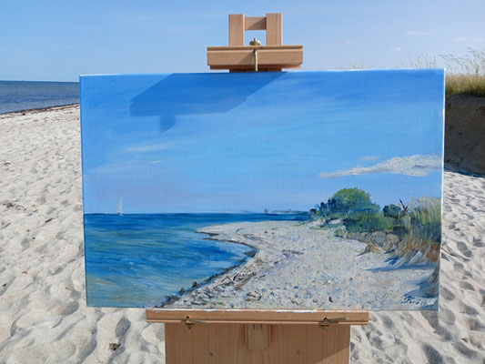 Golsmaas 40 x 60 Öl,  480,-