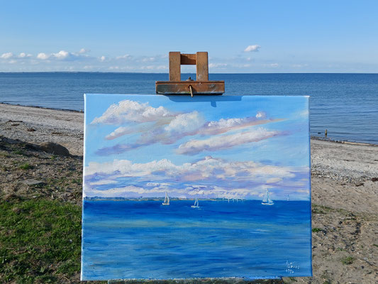 Sommerzeit 40 x 50 Öl 380,-