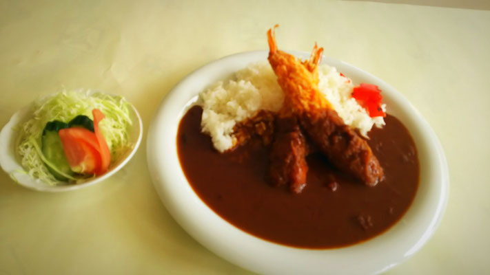 海老フライカレ－　1,050円 
