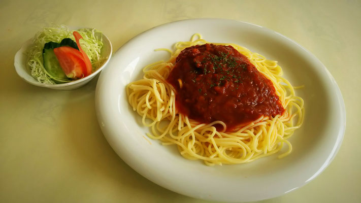ミ－トスパゲティ　850円　