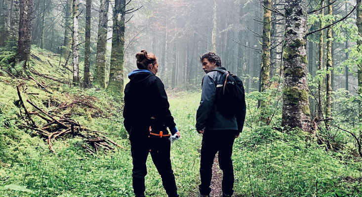 Ana-Maria et Willy Pevet (comédien).