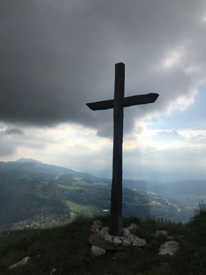 Vue sur la Suisse.