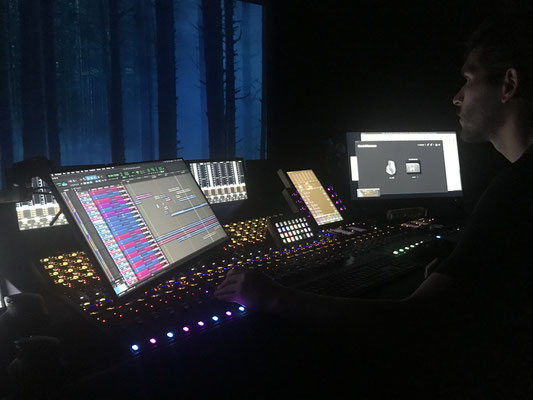 Mixage avec Niels Barletta, KGB Studio, Paris