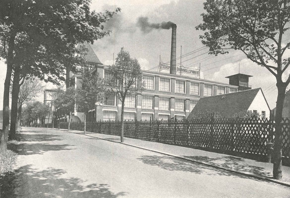 Bildquelle: "Betriebschronik VEB Baumwollspinnereien Zschopautal" Zschopau, 1956