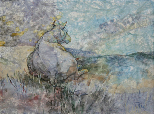Ende des Tages - 40 x 30 cm -private collection
