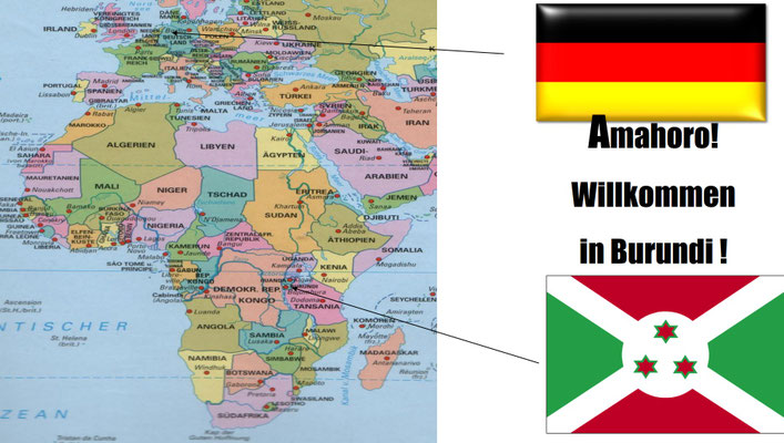 Wo liegt Burundi?