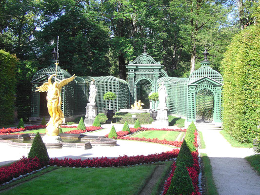 Schloss Linderhof Gartenanlage