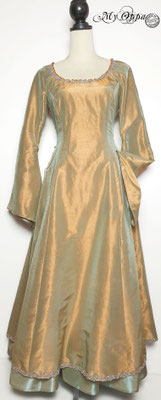 Création My Oppa Robe médiéval fantastique romantique elfique cérémonie mariage/ Medieval fantasy romantic elven wedding ceremony dress