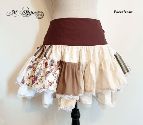 creation my oppa skirt parchwork steampunk jupe vêtement