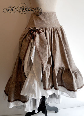 creation jupe my oppa bohème skirt fashion steampunk