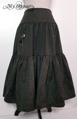 jupe steampunk longue creation my oppa skirt