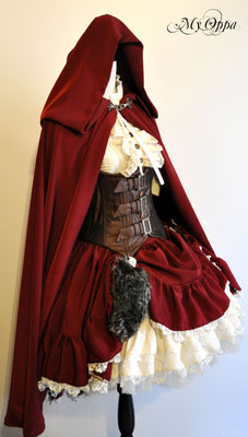 Official creation My Oppa COSTUME Little Red Riding Hood Steampunk/ creation my oppa Petit chaperon rouge 