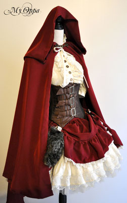 Official creation My Oppa COSTUME Little Red Riding Hood Steampunk/ creation my oppa Petit chaperon rouge 