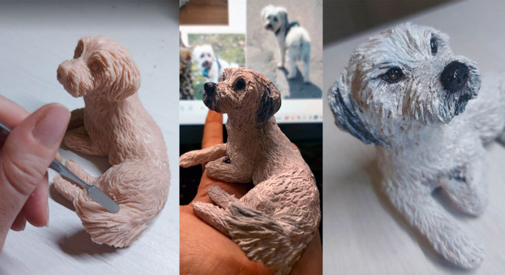 Figur des eigenen Hundes