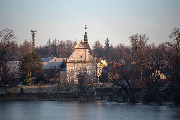 Kirche St. Anna in Telc/Teltsch CZ, 30.1.2024