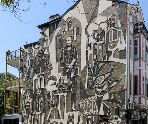 Plovdiv mur peint
