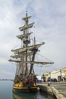Réplique de la frégate Shtandart (marine russe 1703)