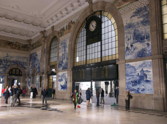 Porto : Hall de la gare