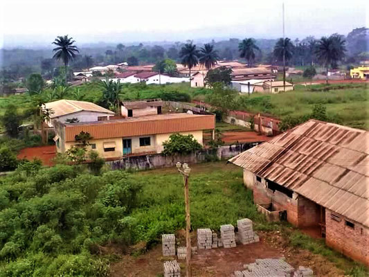 Messamena, une vue de la ville