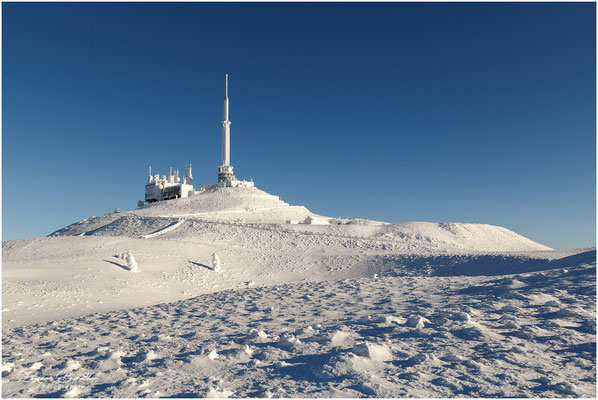 neige au Puy de Dôme, Janvier 2021