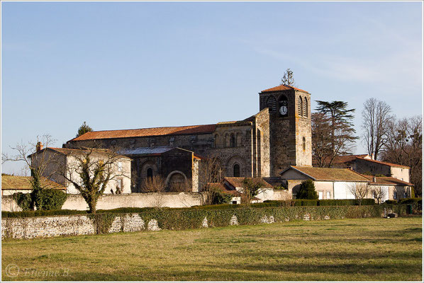 église romane, abbatiale de Mozac, Puy de Dôme
