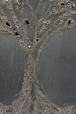Albero della vita,2015, 35 x 27 cm, Ferro