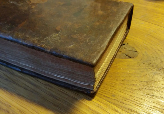 Restauration d'un Livre XVII° s : Après