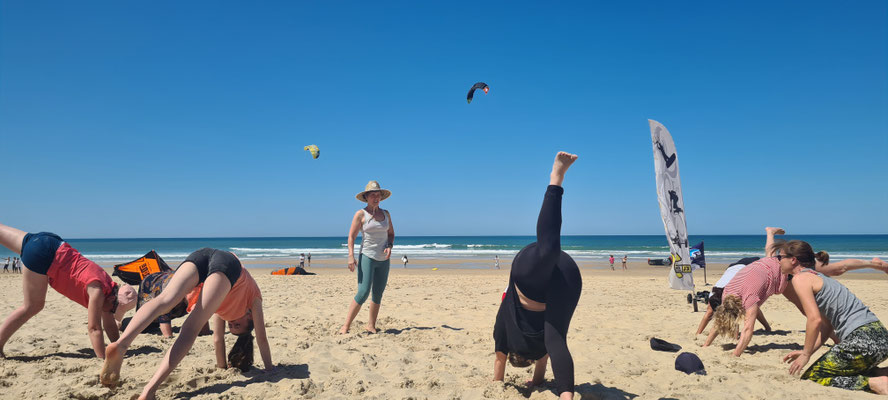 Initiation kitesurf Filles