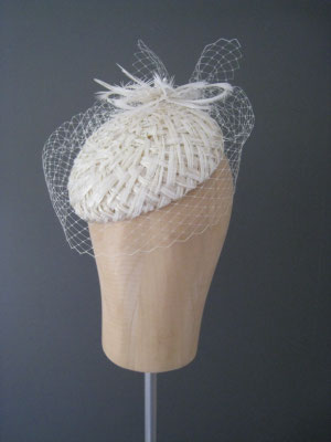 Brautkopfschmuck, Fascinator für die Hochzeit