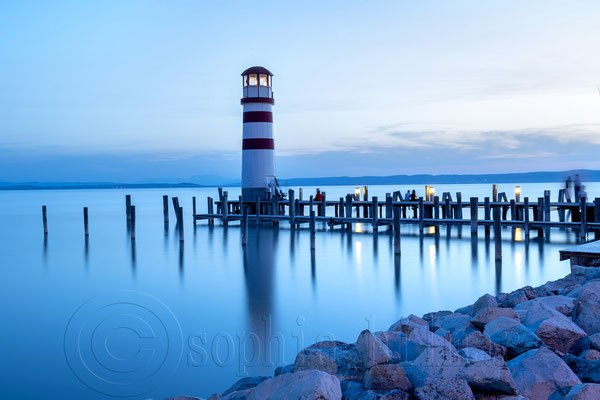 Lighthouse, Podersdorf, Burgenland, Austria