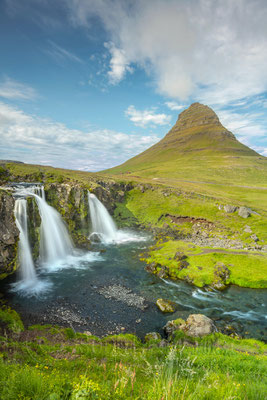 Kirkjufell and Kirkjufellsfoss, Iceland