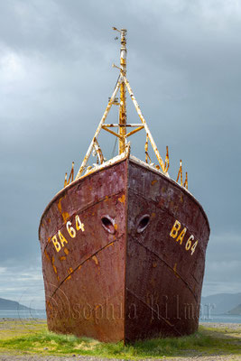 Gardar ship wreck BA64, Patreksfjördur, Iceland
