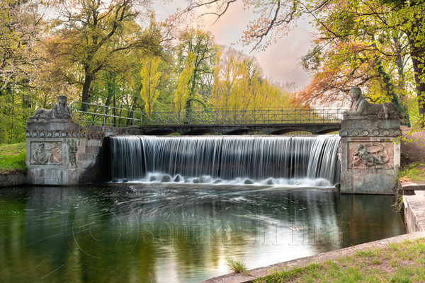 Castle Laxenburg park, Forstmeister bridge, Lower Austria, Austria